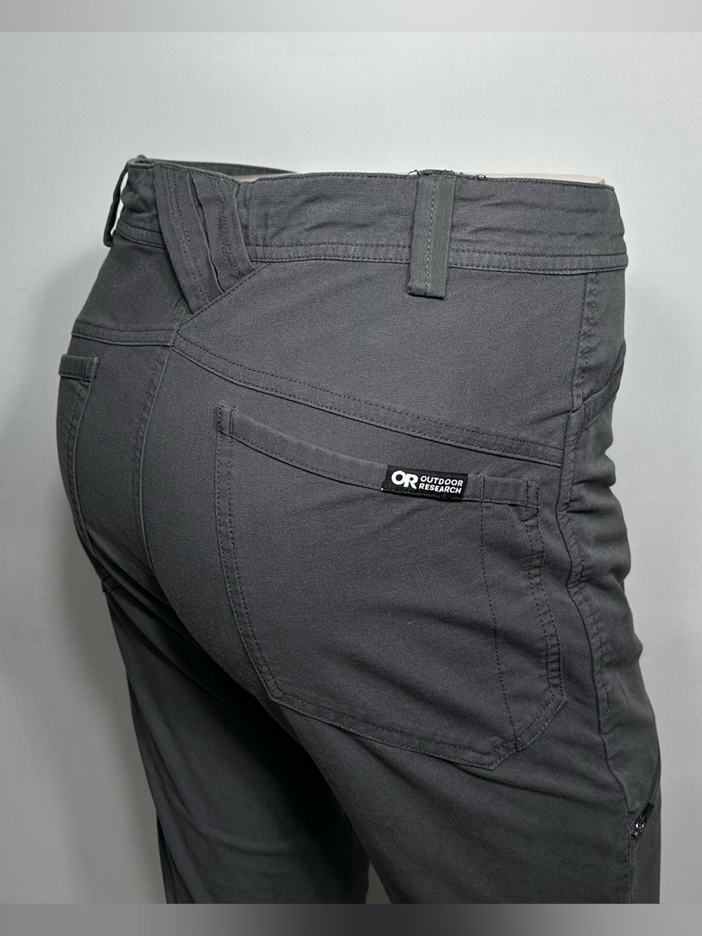 Outdoor Research Wadi Rum Gray Outdoor Hiking Climbing Cargo Pants Men's 30x34